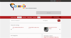 Desktop Screenshot of cseremix.hu